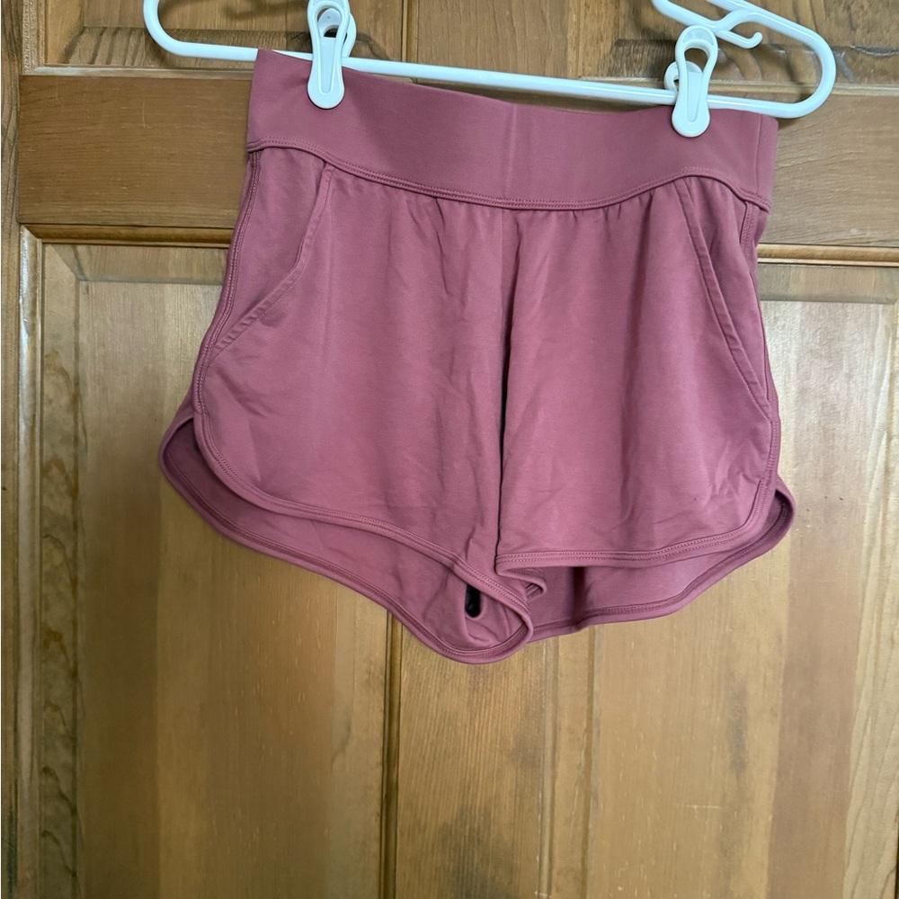 pink fabletics shorts